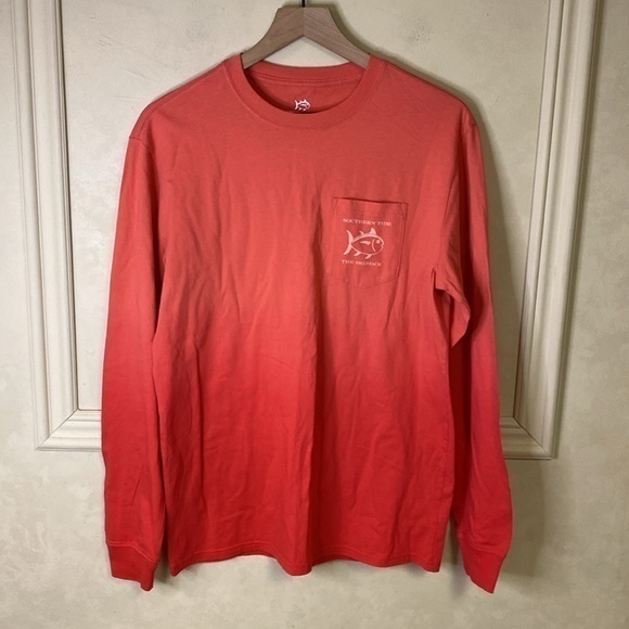 New! Mens Southern Tide Long Sleeve Skipjack T-Shirt 2 Tone Size Small - Picture 1 of 4